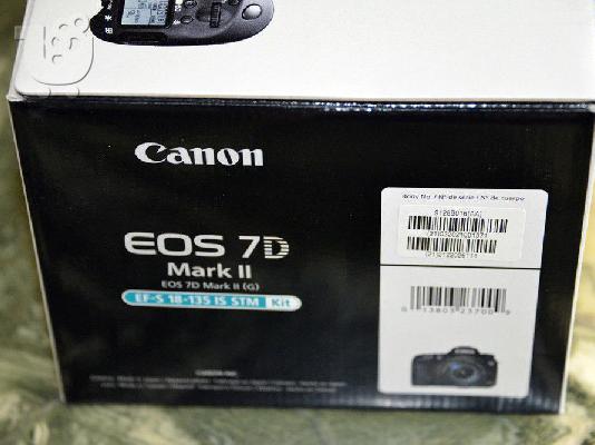 Canon EOS 7D Mark II DSLR φωτογραφική μηχανή + 9 φακό κιτ 18-55 ΕΕΜ + 75-300 + 500 χιλιοστ...